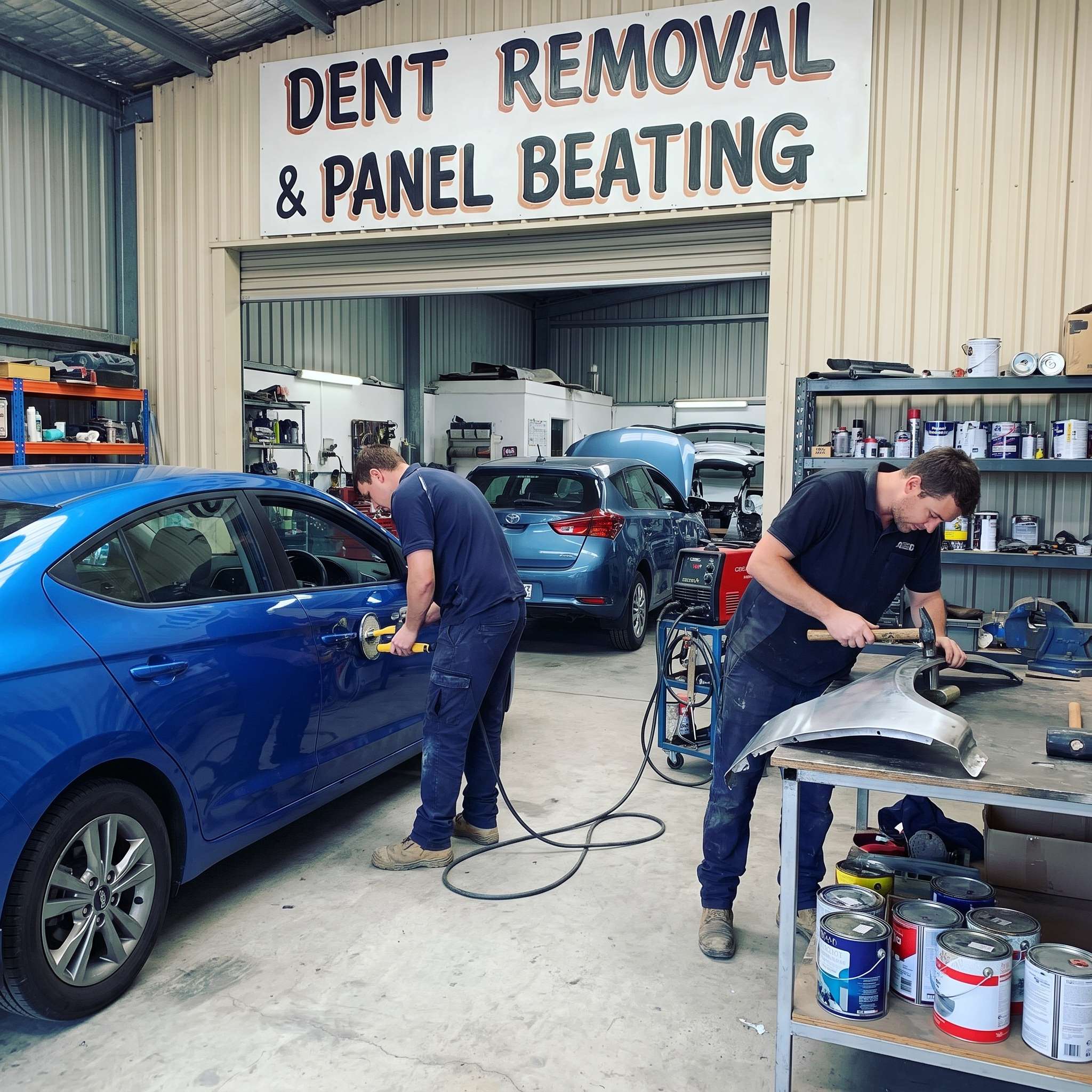 Dent Removal & Panel Beating